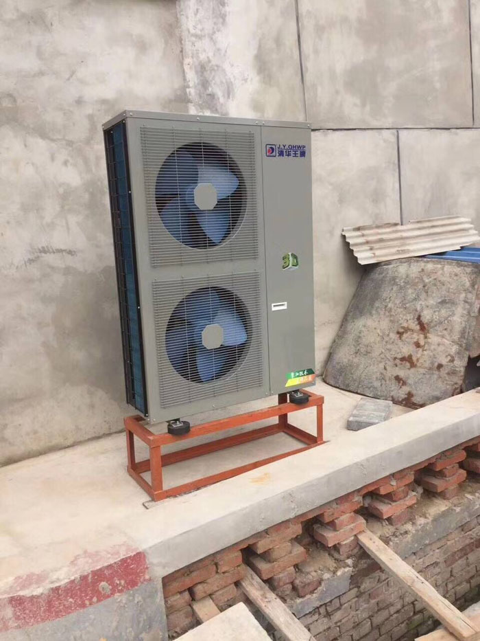 煤改電空氣能聚陽公司用戶安裝案例