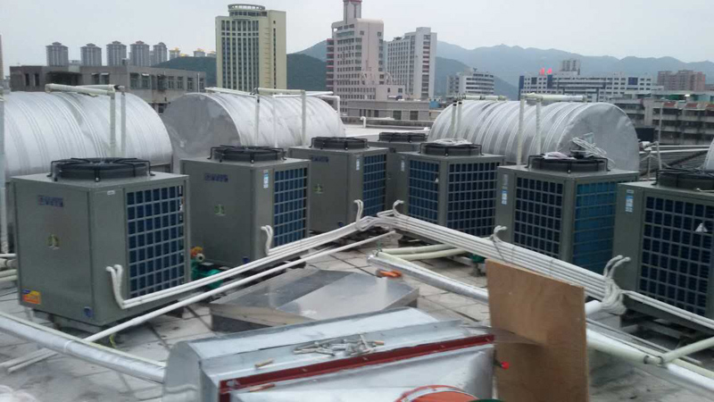 汕頭市南澳縣南帆酒店40T太空能熱水工程