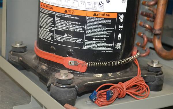 煤改電機組壓縮機細節