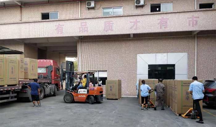 煤改電采暖發貨