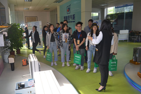 海大學生聚陽公司交流學習