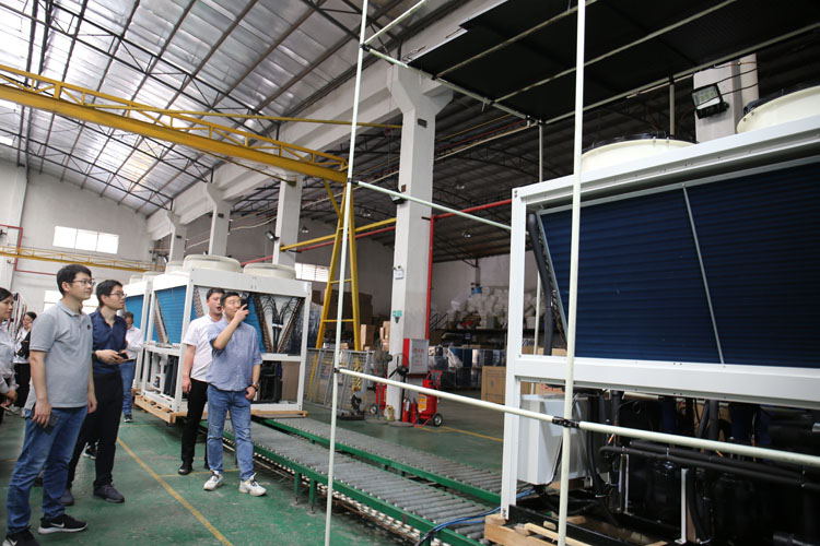 新希望集團考察聚陽公司