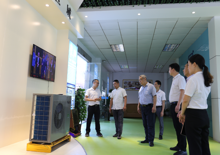 河北清潔能源協會領導蒞臨聚陽空氣能