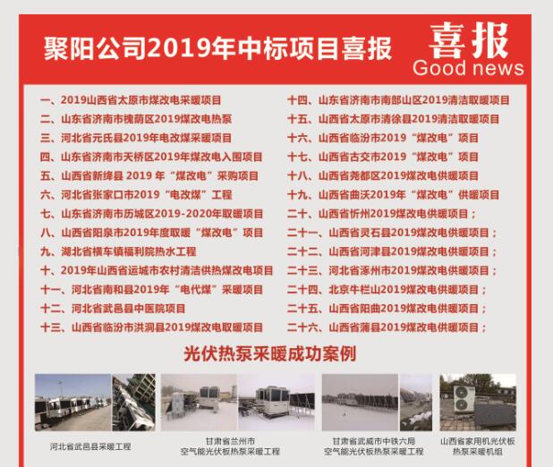 聚陽中標煤改電