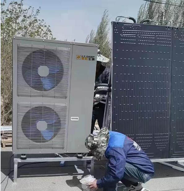 空氣能光伏熱泵采暖煤改電