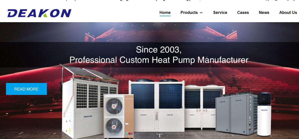 聚陽空氣源熱泵歐洲