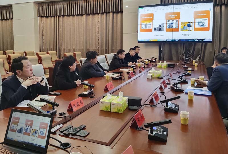 源市政府辦公室盛邀！聚陽公司揭秘王牌空氣能產品