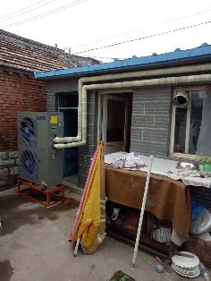 聚陽王牌北京煤改電空氣能安裝案例